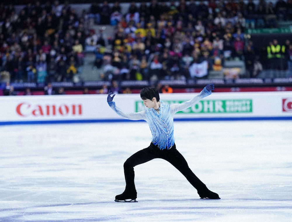 【画像・写真】【岡崎真の目】羽生が羽生の演技できれば、フリーで逆転チャンス十分ある