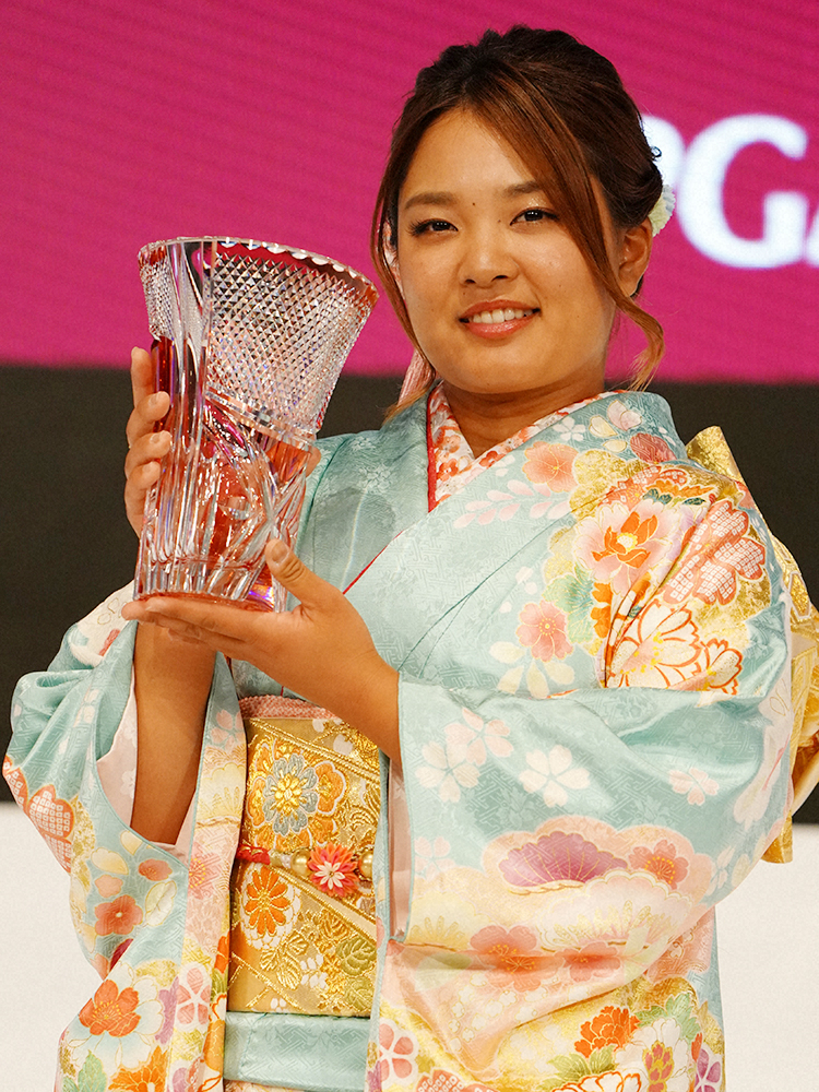 【画像・写真】賞金女王・鈴木愛「1位うれしい」　東京五輪出場へ意欲