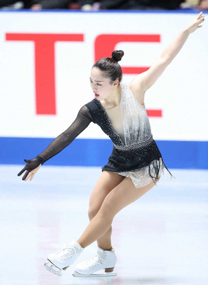 【画像・写真】【写真特集】女子SP　紀平が首位発進、宮原が2位、坂本は3位