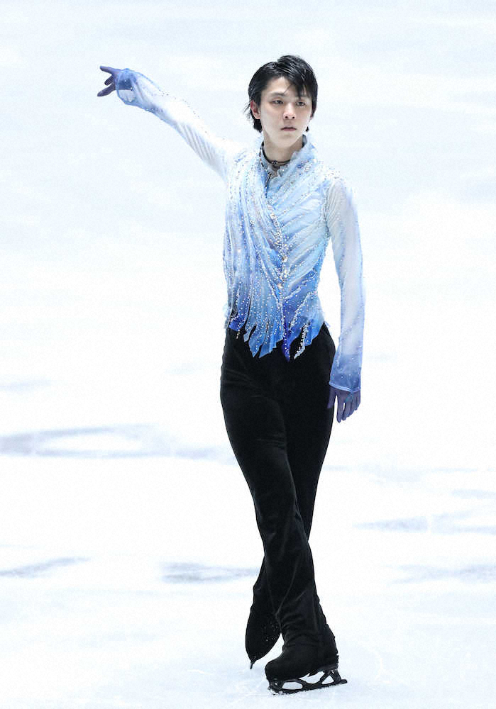 【画像・写真】【写真特集】男子SP　羽生結弦“世界新”110・72点で首位発進　宇野2位、15歳・佐藤が3位