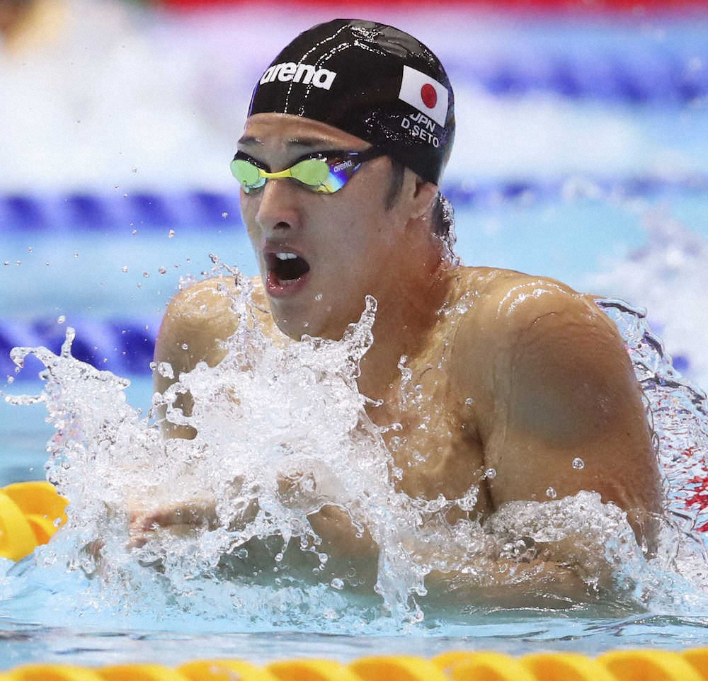 【画像・写真】瀬戸、200個メで自己ベスト　国際リーグ決勝大会最終日
