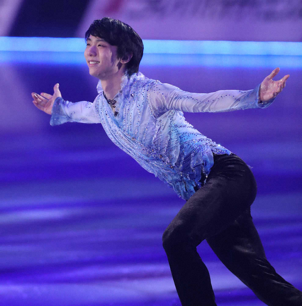 【画像・写真】羽生結弦、ZARD「負けないで」熱唱～メダリスト・オン・アイス～