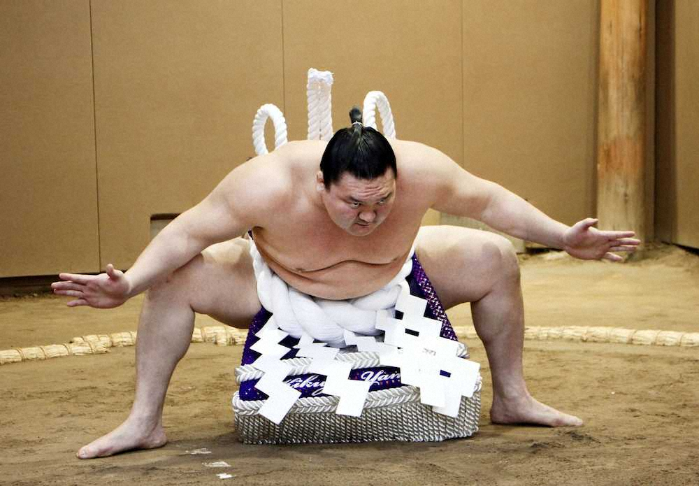 【画像・写真】白鵬「綱打ち」初場所へ意欲「しっかりした形で臨みたい」