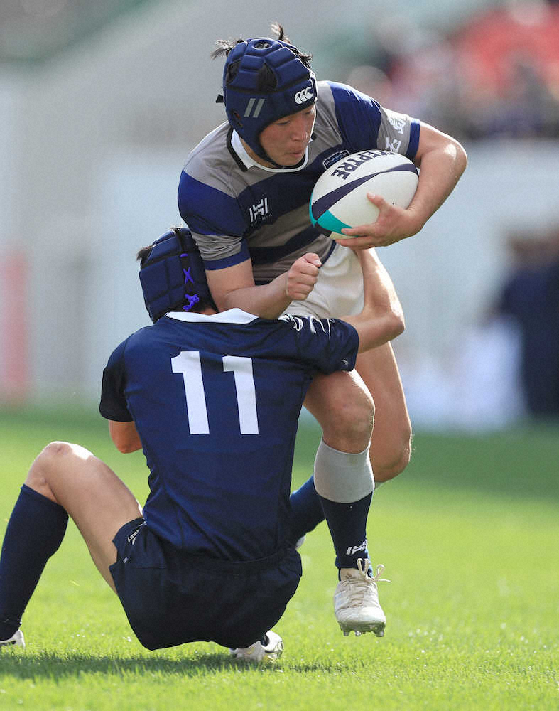 【画像・写真】玉島　悔しい無得点　主将CTB永谷「友定を一人にさせてしまった」