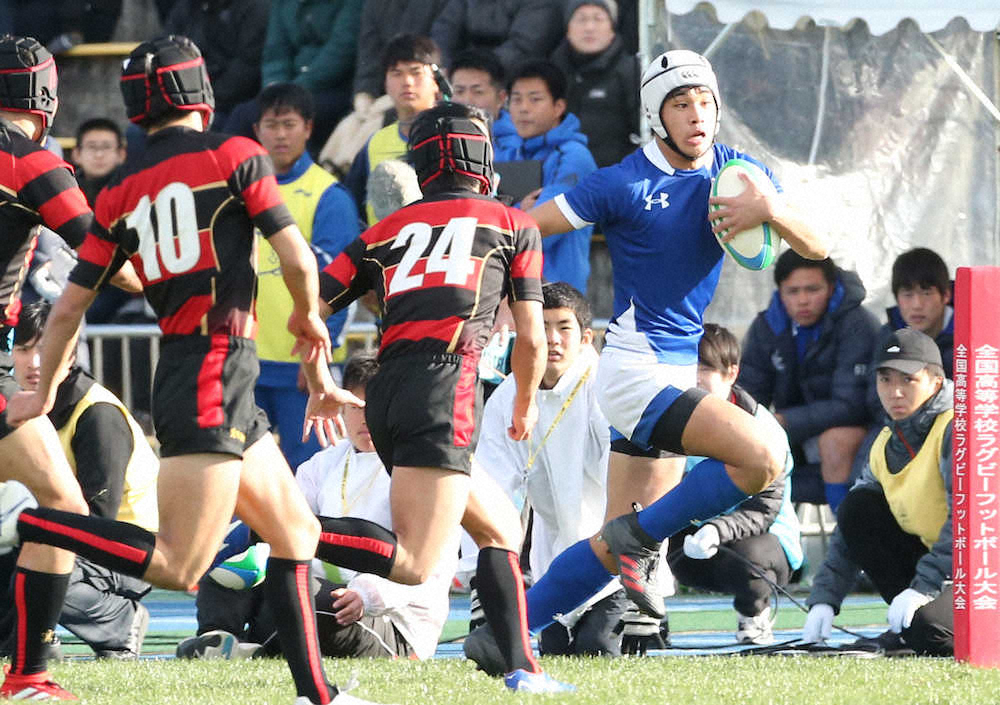 【画像・写真】朝明 ビックマンファストマン効果で初戦突破　WTB太田跳躍力認められる