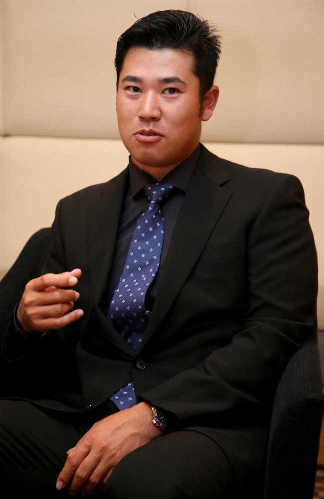 【画像・写真】東京五輪への思いを語る松山英樹（撮影・森沢裕）