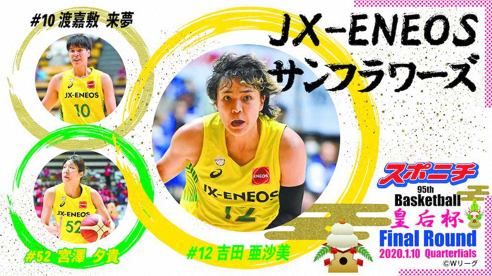 バスケ皇后杯 絶対女王サンフラワーズの強さを体感せよ スポニチ Sponichi Annex スポーツ