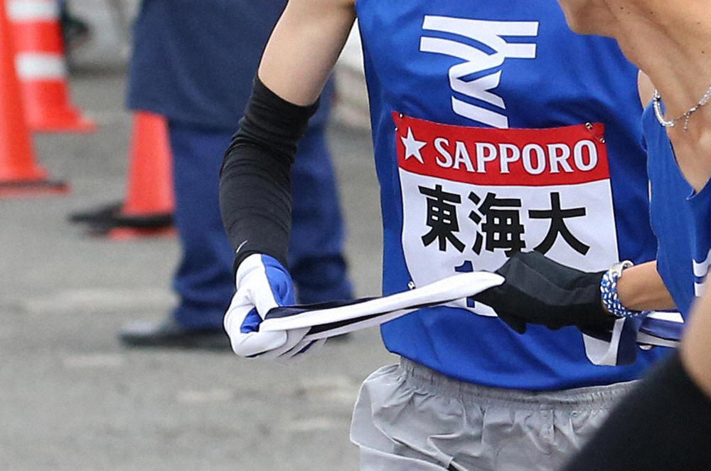 【画像・写真】【箱根駅伝　7区】東海大・松崎咲人が首位・青学大を追走！