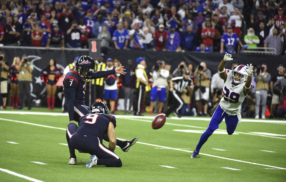 【画像・写真】NFLのプレーオフがスタート　AFCではテキサンズが延長でビルズに辛勝