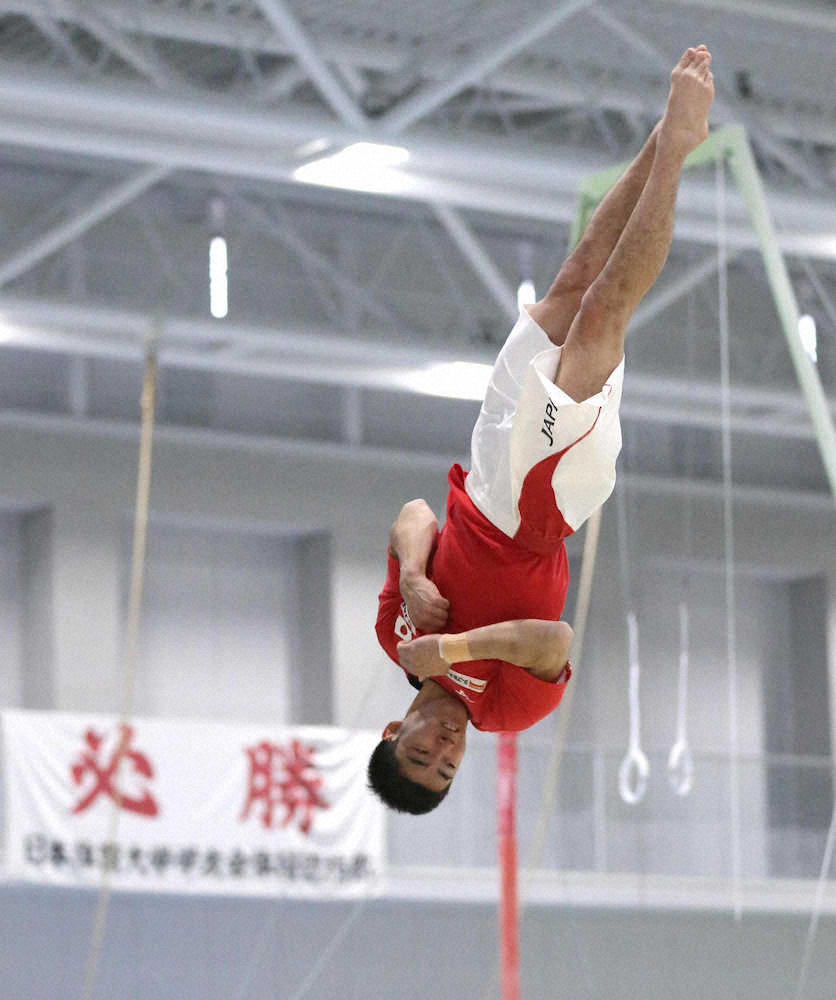 【画像・写真】白井健三「自分らしい体操を」原点回帰で臨む東京五輪イヤー