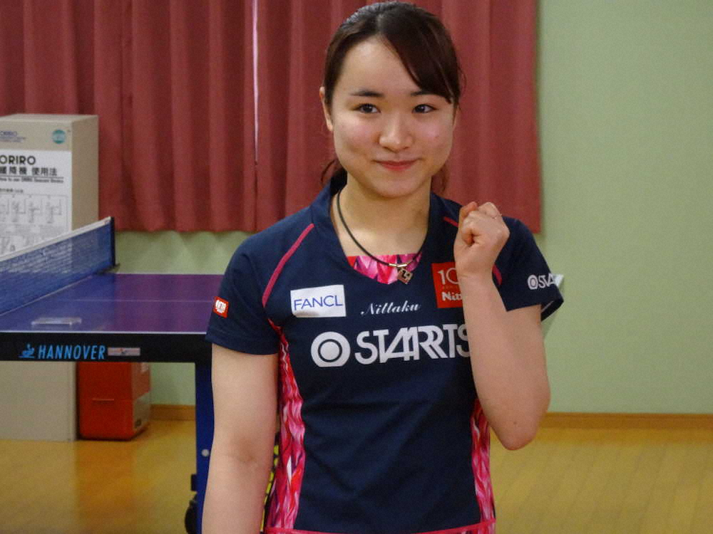 東京五輪代表に選出された卓球の伊藤美誠
