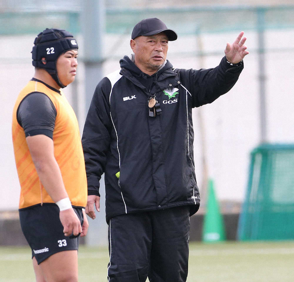 【画像・写真】御所実　4度目挑戦で初Vへ　1プロップ島田が導く！恩師・竹田監督を「胴上げしたい」
