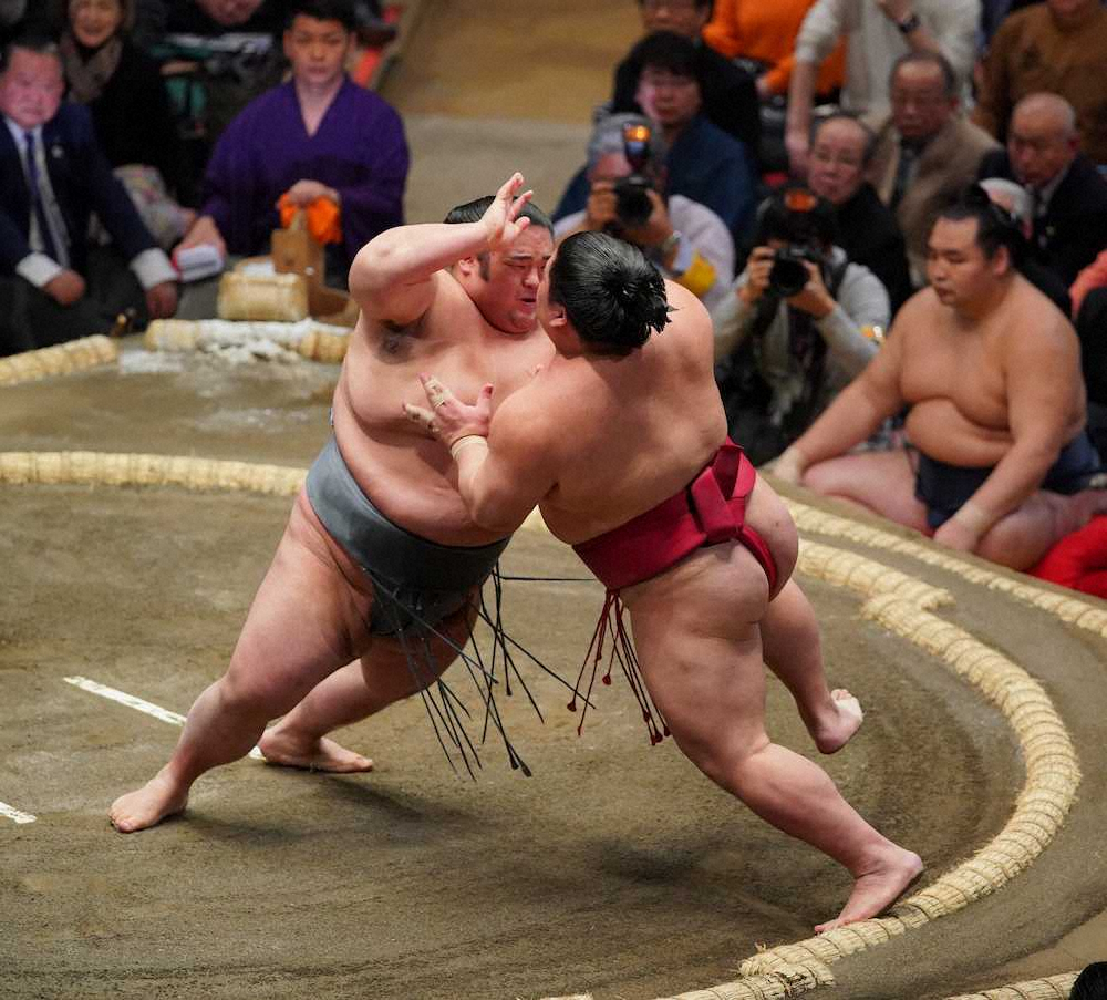 【画像・写真】横綱大関で唯一、貴景勝が白星先行「人のことは考えず、最高の自分を出すだけ」