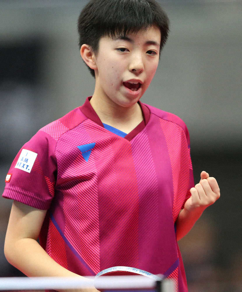世界ジュニア女子単で銀の小塩遥菜 ジュニア5回戦 一般3回戦突破 1日で4試合勝利 スポニチ Sponichi Annex スポーツ