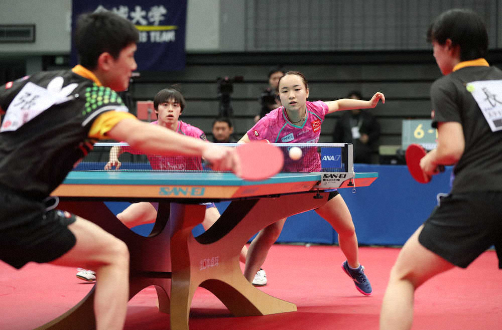 【画像・写真】美誠、“かかあ天下”でまず1冠　3年連続“3冠”へ好発進