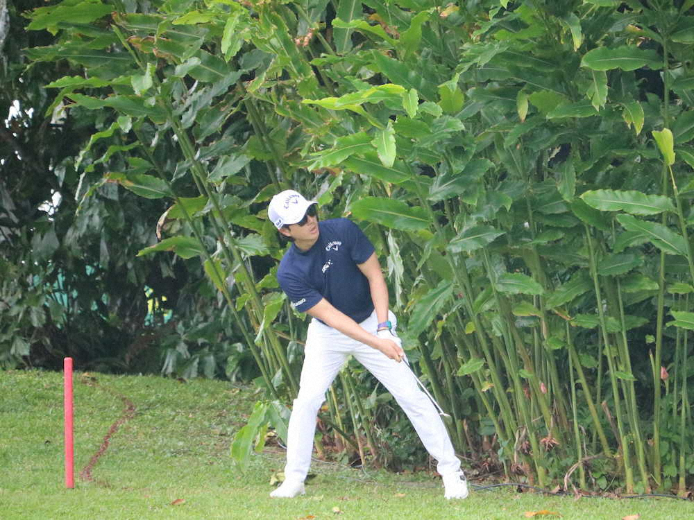 【画像・写真】石川遼　暫定15位発進　五輪イヤー初戦優勝へ「必要なスタートは切れた」