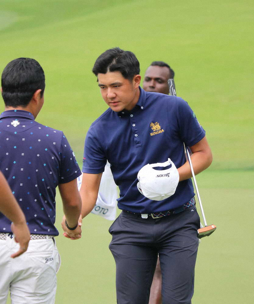 【画像・写真】本格参戦2年目の“逸材”ハマモト　暫定首位発進「大きな大会に出られて感謝です」