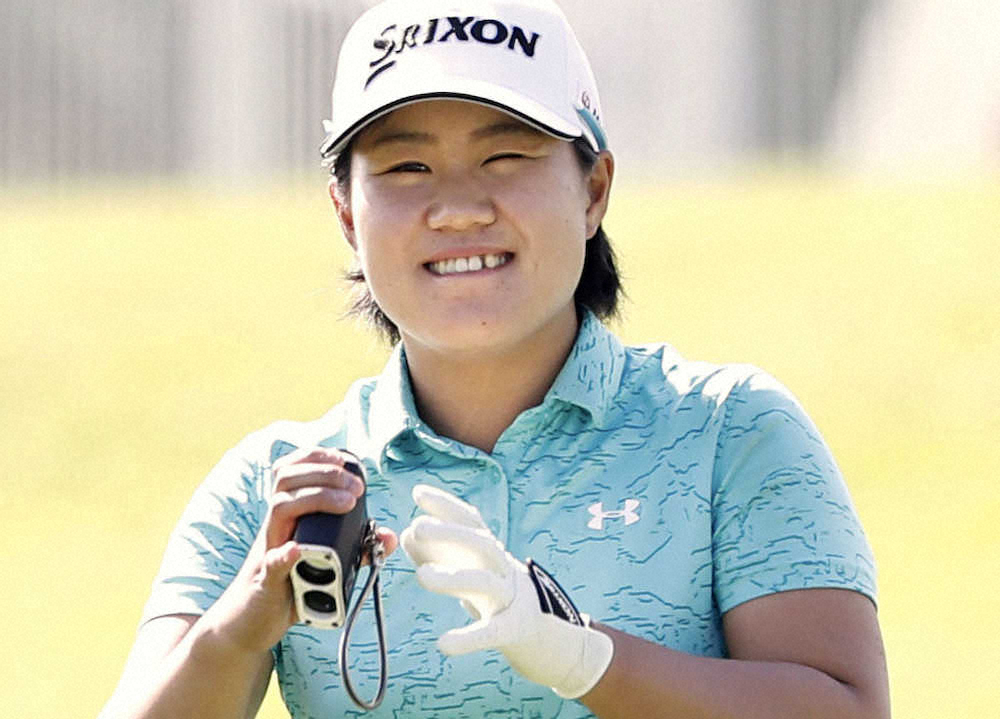 【画像・写真】奈紗も今季米女子初戦「調子がいいのでいいスタート切りたい」　大舞台・東京五輪には「ワクワク…」