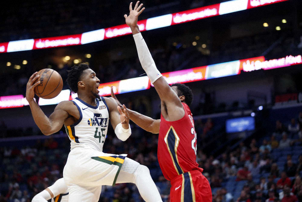 【画像・写真】ペリカンズがジャズの連勝を10で阻止　新人ウィリアムソンは次週にデビュー