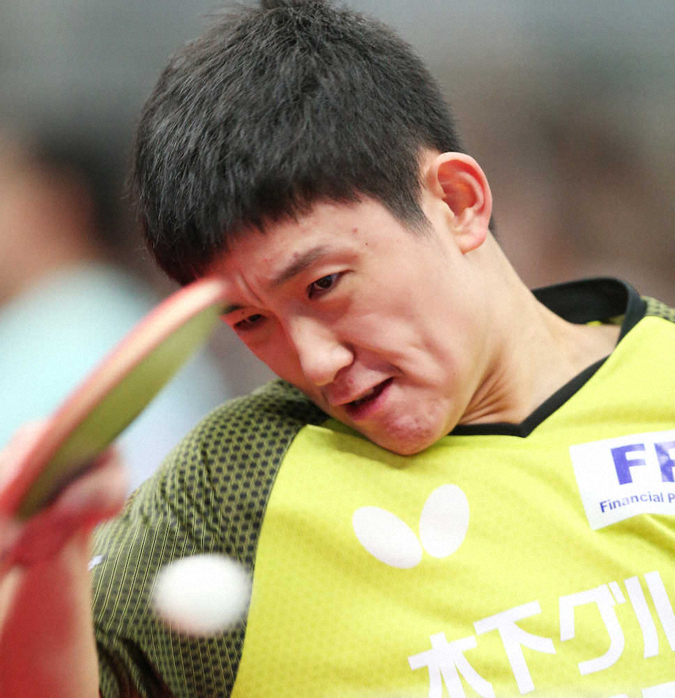 【画像・写真】張本、高校生対決ストレート勝ちで8強進出　苦境でも動じず…精神面の進化見せた