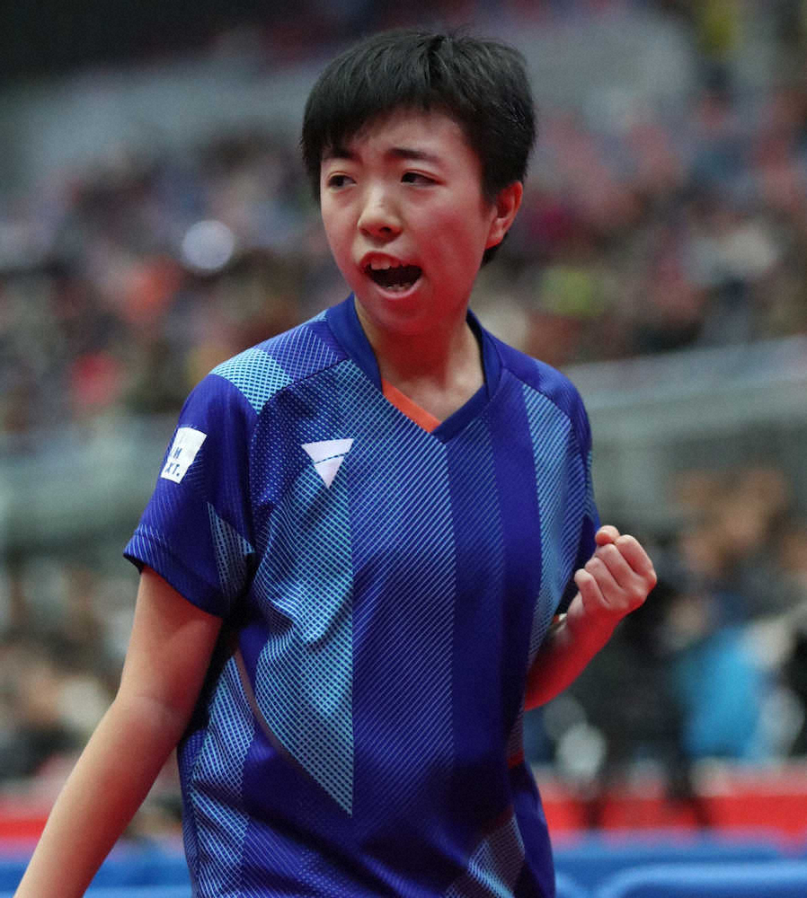 【画像・写真】準々決勝進出を決めた小塩遥菜（撮影・北條　貴史）