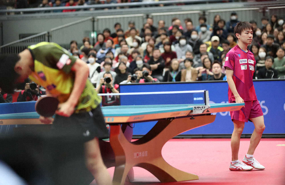 【画像・写真】五輪代表・丹羽　高校覇者にストレート負け「自分の状態が悪かった」チキータ対応できず