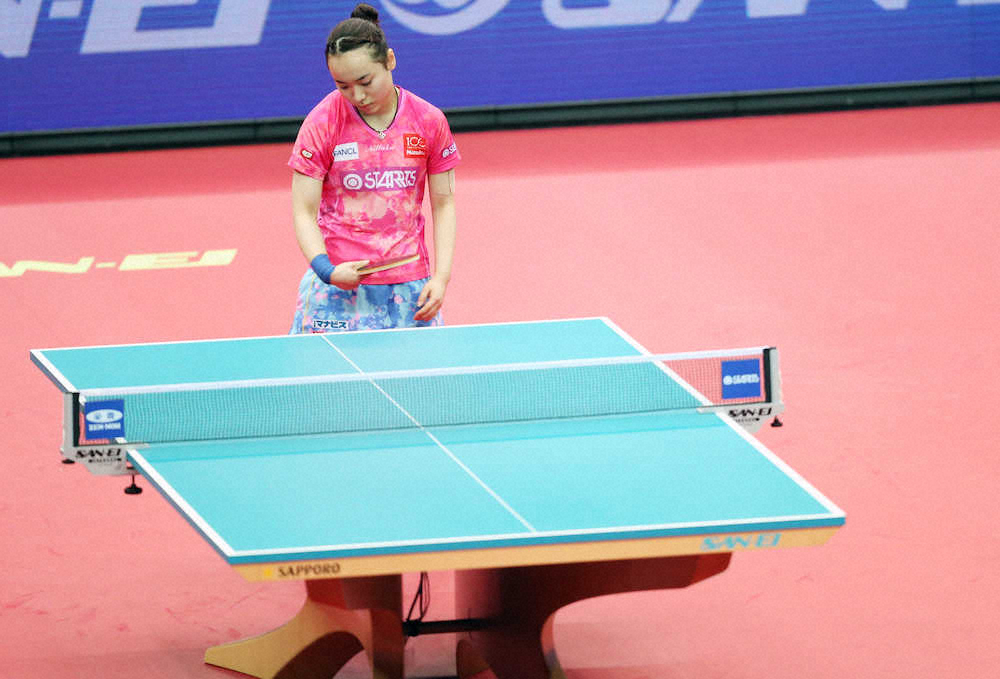 【画像・写真】伊藤美誠　史上初の3年連続3冠逃す　敗戦にぼう然、涙目「早田選手が上回っていた」「優勝以外は負け」