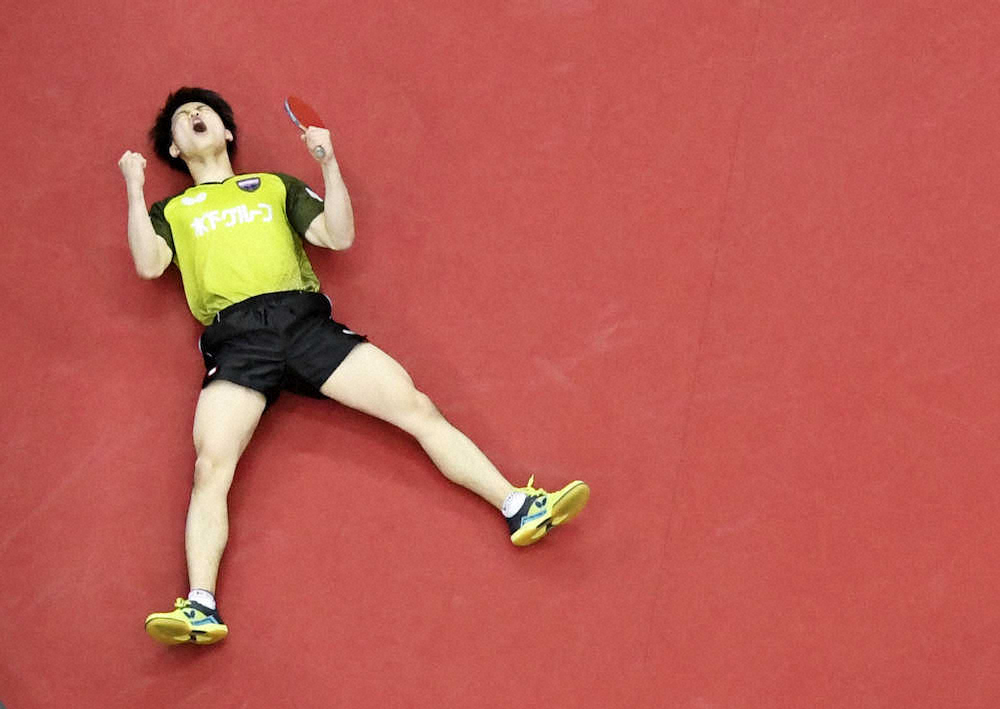 【画像・写真】宇田　張本倒し初優勝！世界ランク54位が五輪代表に下克上「攻め続けることだけ意識した」