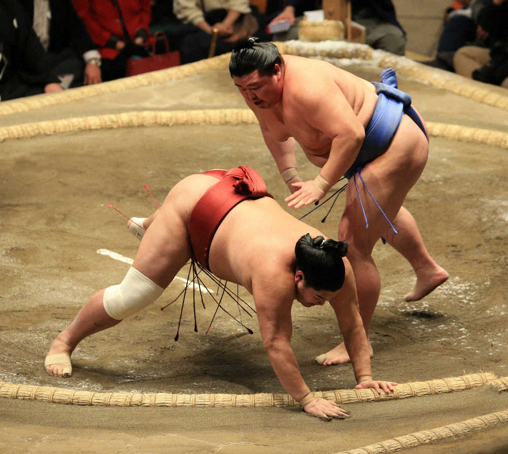 【画像・写真】正代　しのいで自身最多11勝目!優勝争いのなか「一番一番集中できている」