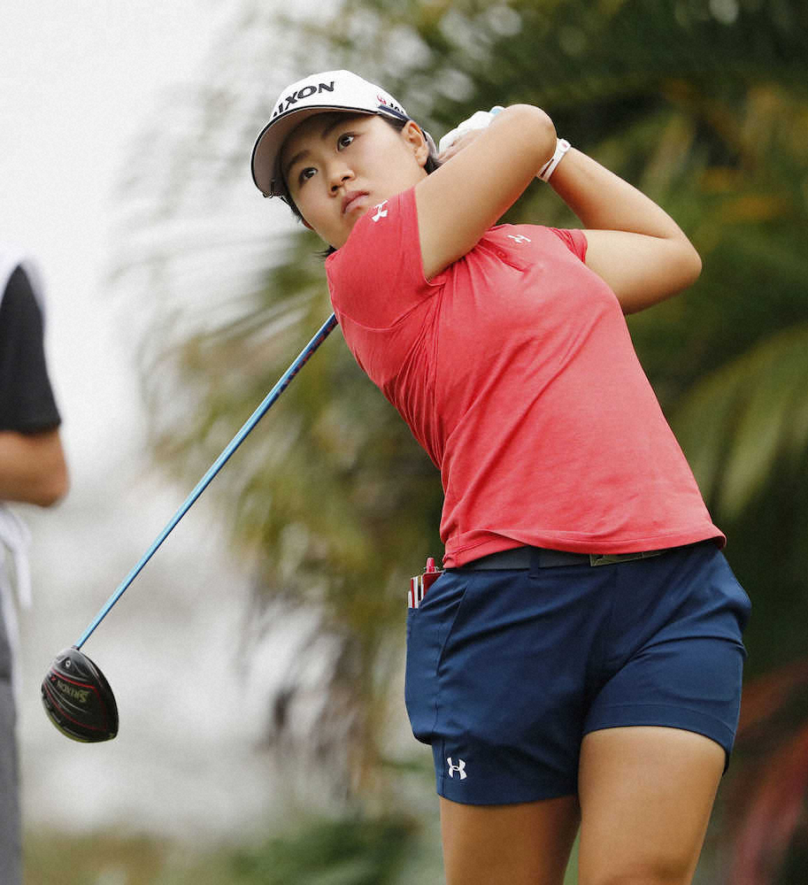 【画像・写真】奈紗　27位からイッキ2差3位浮上！米4勝目へ「いいイメージある」