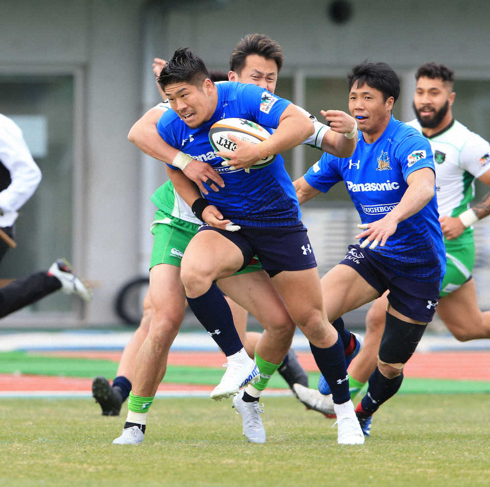 【画像・写真】パナソニック松田　今季初先発で3連勝　随所で得意のラン　同学年の山沢に負けん！