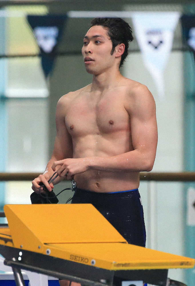 【画像・写真】萩野、体調不良で棄権　五輪出場への影響は「黄信号」と危機感