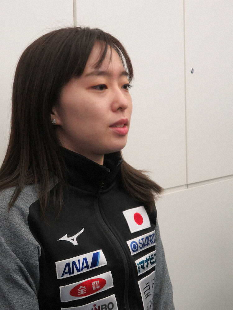 【画像・写真】笑顔増えた石川佳純　重圧から解放され自然と…　五輪開会式に出席するかは検討中