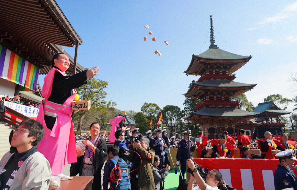 【画像・写真】白鵬　節分会に高安らと参加　春場所での復活へ意欲