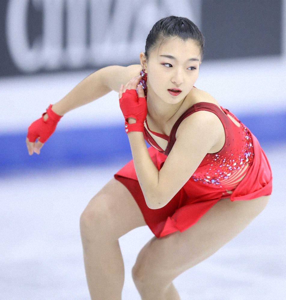 【画像・写真】紀平梨花、連覇へSP首位発進！　坂本4位、樋口5位　四大陸選手権