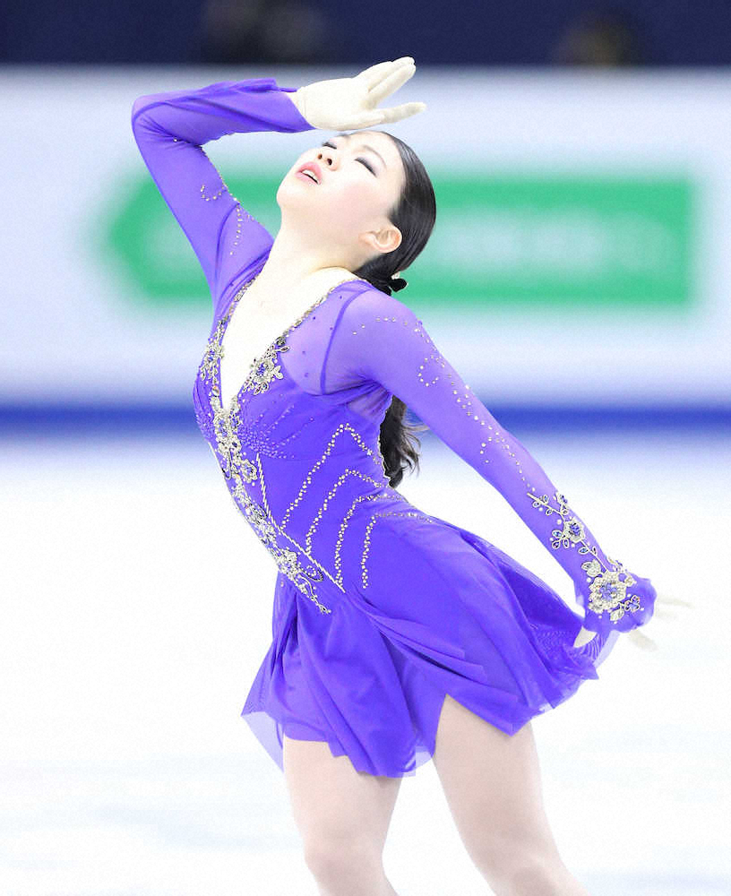 【画像・写真】【写真特集】紀平梨花がSP首位発進！　坂本＆樋口も健闘　四大陸選手権