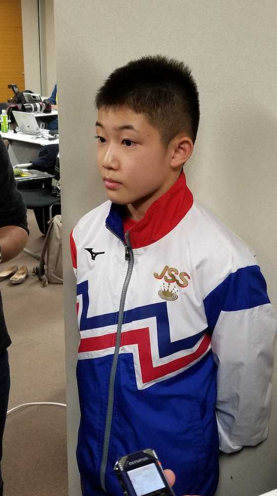 【画像・写真】13歳玉井、決勝1位でW杯出場権獲得　男子最年少五輪見えた
