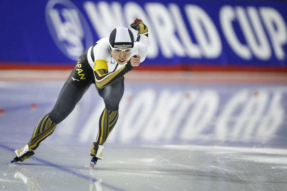 【画像・写真】女子500メートルで優勝した小平奈緒（AP）
