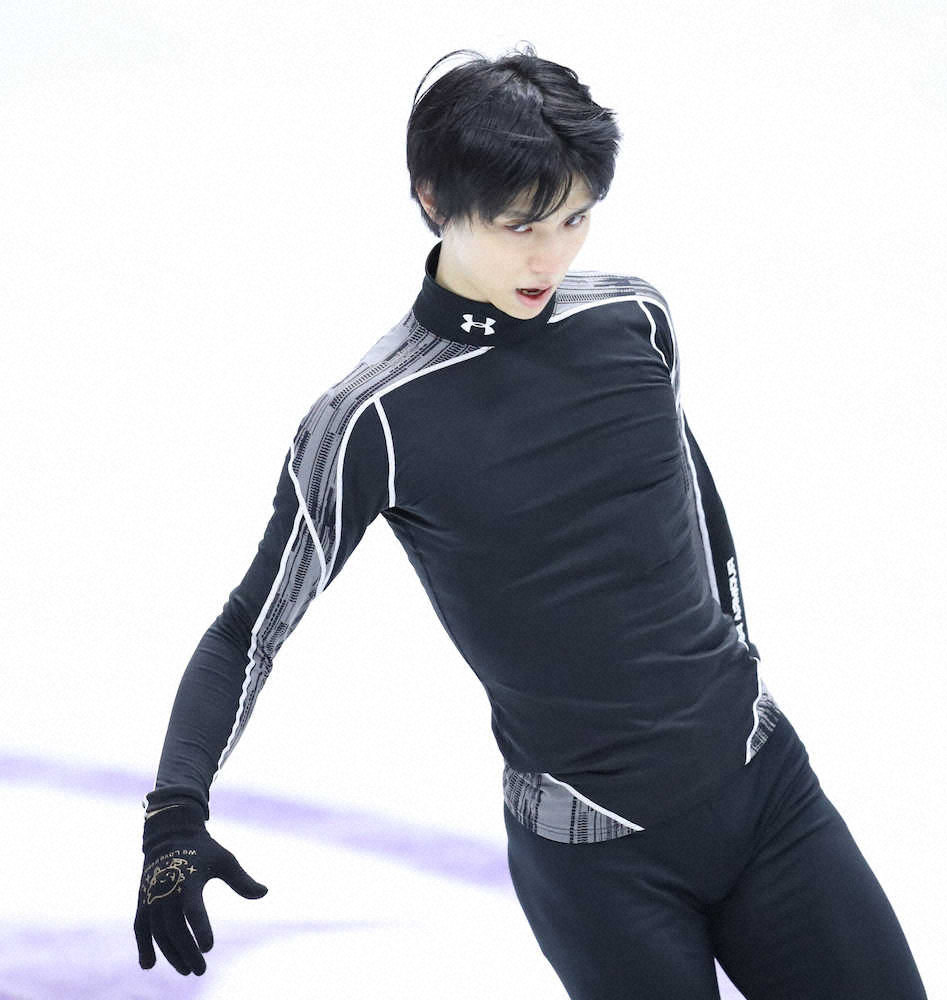 【画像・写真】羽生結弦“スーパースラム”へ　2月9日公式練習ドキュメント