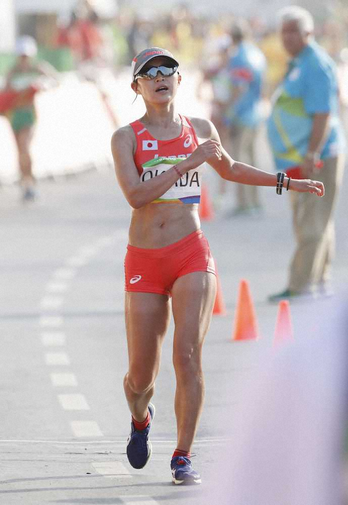 【画像・写真】競歩女子20キロ・岡田、2大会連続五輪へ　国内は無敵V6　女子初メダル狙う