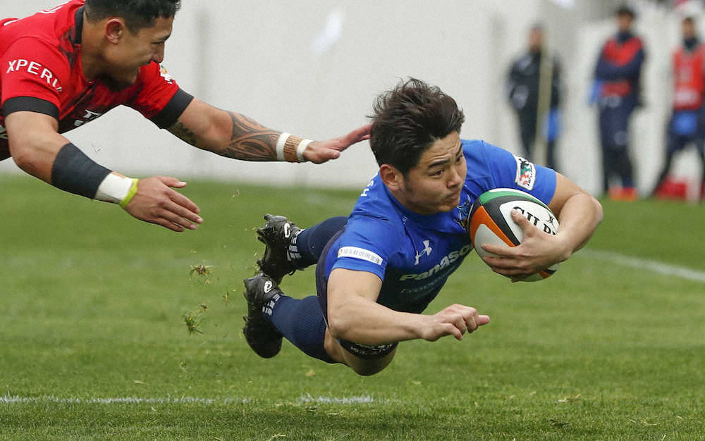 【画像・写真】パナソニック、開幕6連勝で首位キープ! ルーキー竹山「成長」2トライ