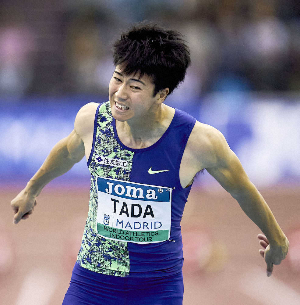 【画像・写真】男子60メートル　多田、自己新連発！体幹強化で収穫