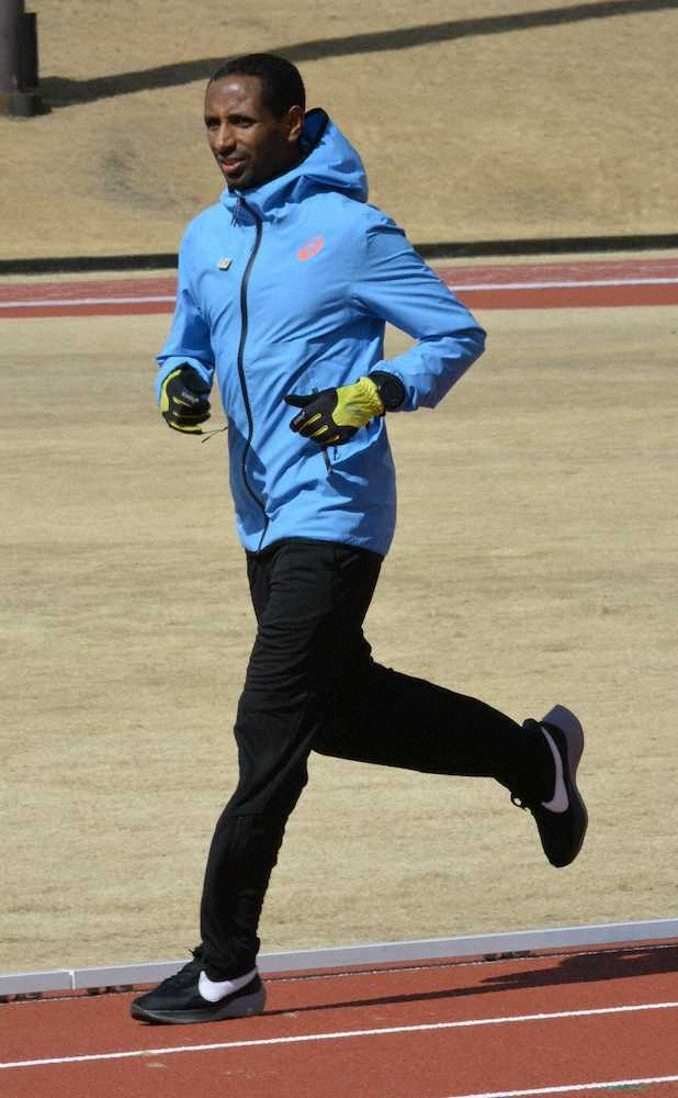 【画像・写真】難民キンデ、憧れアベベと縁「東京うれしい」　3・1東京マラソン