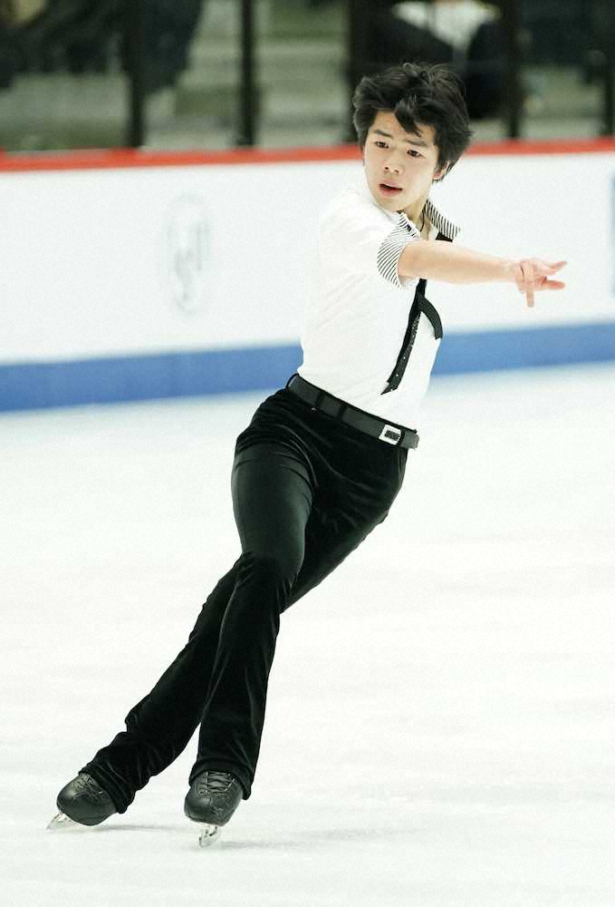 【画像・写真】佐藤駿　全ジャンプ成功で自己ベスト79.30点「100点満点で言えば80点」