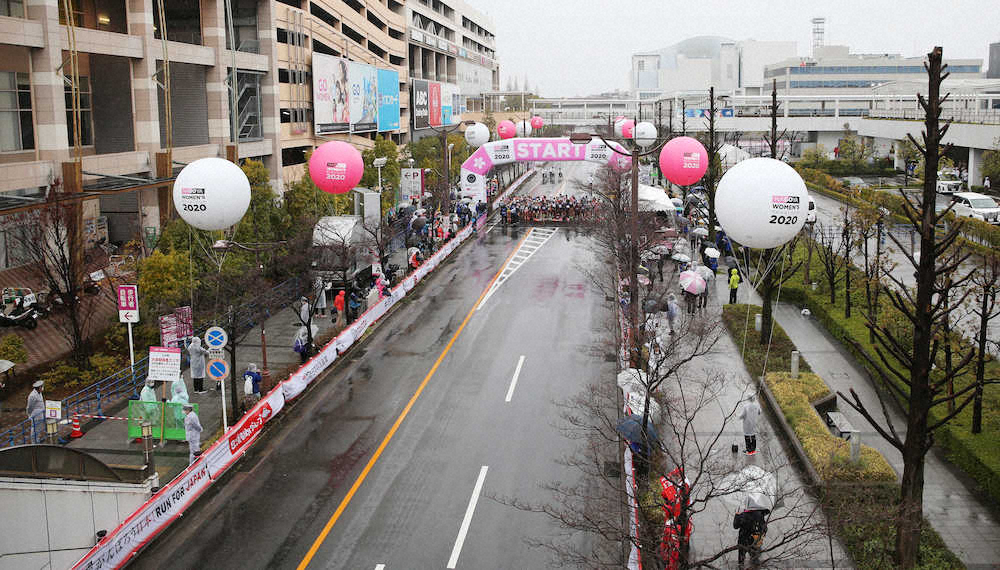 【画像・写真】沿道の観客は大幅減の2万5000人　「観戦はご遠慮ください」と移動促すシーンも