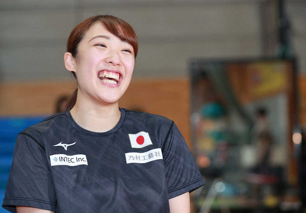 【画像・写真】笑顔を見せる森ひかる（撮影・木村　揚輔）