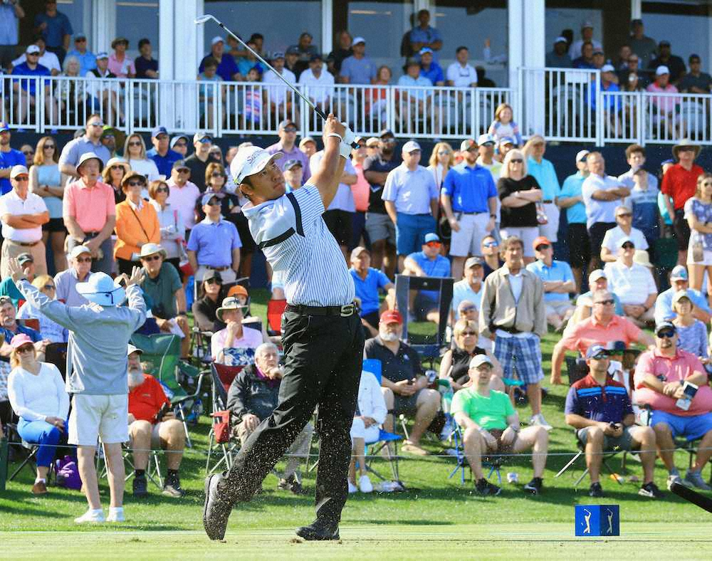【画像・写真】松山、コースレコードタイで暫定首位のはずが…“コロナ禍”で大会が中止に