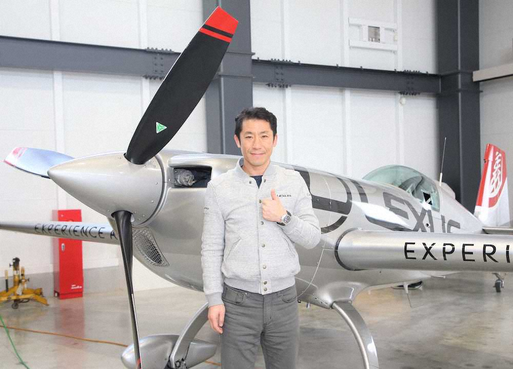 【画像・写真】エアレース王者・室屋　地元・福島での聖火リレー“アンカー”で発信したい思い