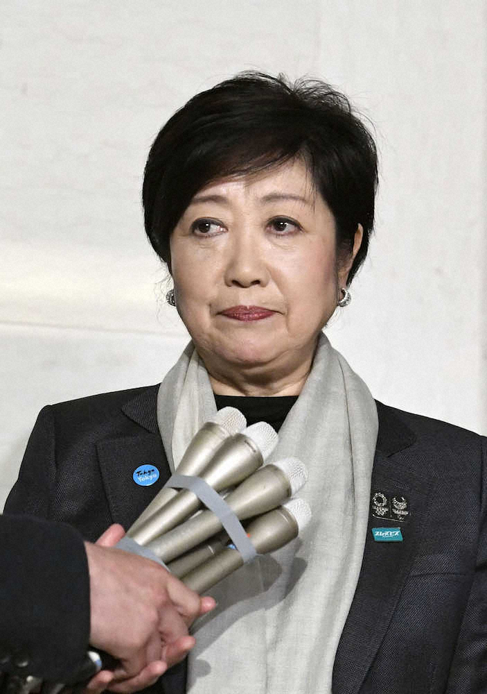 【画像・写真】小池都知事　東京五輪1年程度延期に「ゴールが具体的になった。選手にとっても大きい」
