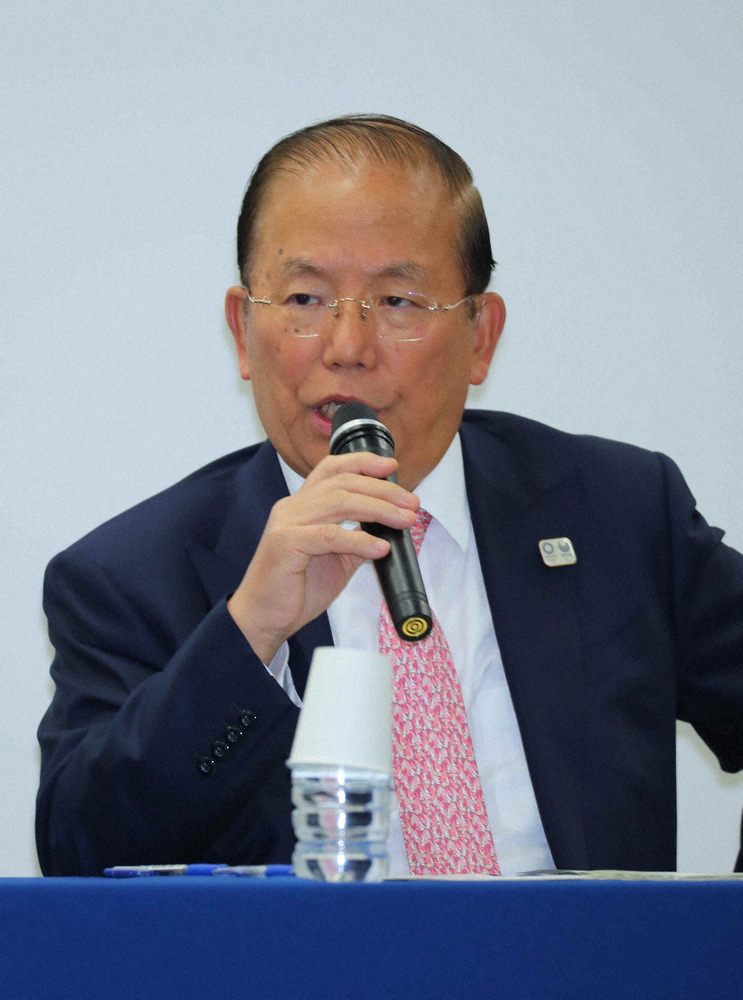 東京五輪・パラリンピック組織委員会の武藤事務総長